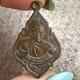 Phra Kru Rung Ta Ka Bue temple/ Thai Coin AMulet Buddha Statue/ Luck Charm