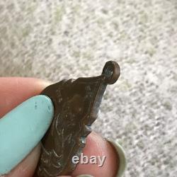 Phra Kru Rung Ta Ka Bue temple/ Thai Coin AMulet Buddha Statue/ Luck Charm