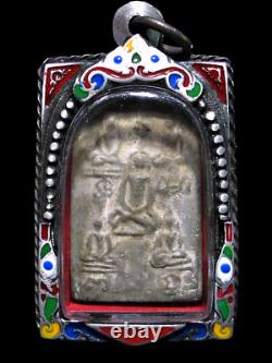 Phra Kru Wat Bueng Phraya Suren BE2450, Phim 5 Buddhas Thai Amulet