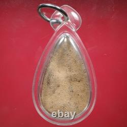 Phra Kru Wat Ling Khob Pim Phra Kleeb Bua Clay, BE. 2410, Thai Buddha Amulet Phra Kru Wat Ling Khob Pim Phra Kleeb Bua Clay, BE. 2410, Thai Buddha Amulet