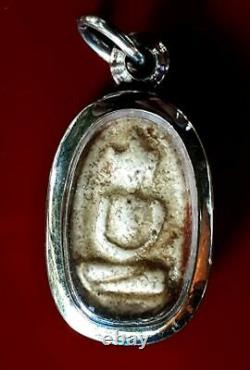 Phra Kru Wat Plub Pim Tukkata Lek Rare Magic Talisman Thai Buddha Amulet Pendant