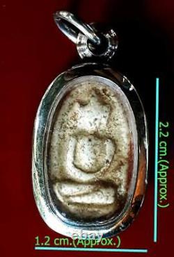 Phra Kru Wat Plub Pim Tukkata Lek Rare Magic Talisman Thai Buddha Amulet Pendant