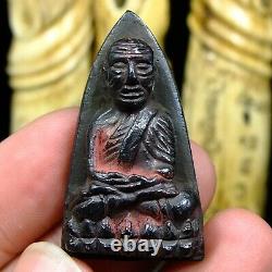 Phra L P Thuad Wat Chang Hai, Bronze, Year 2497 very rare special Thai Buddha Cer