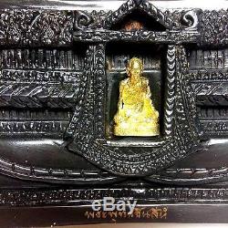 Phra LP JOY Bras Statues Holy Ceremonies Thai Buddha Amulet Wealth Success Rich