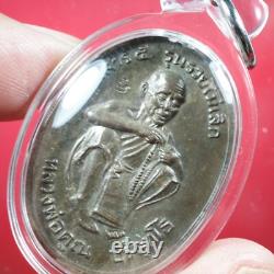 Phra LP Koon wat banrai''(Roon Ruay Mai Lerk)BE2536, Thai buddha amulet&Card#4