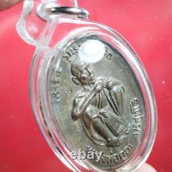 Phra LP Koon wat banrai''(Roon Ruay Mai Lerk)BE2536, Thai buddha amulet&Card#4