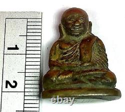 Phra LP Ngern Statue Wat Bangklan Certificate Card Talisman Thai Amulet Buddha