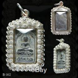 Phra LP. Suk Wat BakKrongMahKhamThow Thai Buddha Amulet Rare Talismans Be 2475