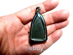 Phra LP Thuad Wat Chang Hai. Thai Buddha Amulet Certificate Health Protection