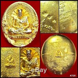 Phra LP Tuad (Thuad) Sit Phan Wat Huai Ngo Thai Talisman Amulet Buddha Charm 725