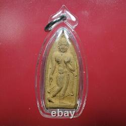 Phra LeeLa, Lp Tae Wat Samngam BE. 2518 Nur Phong, Thai buddha amulet. CARD#2