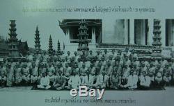 Phra Leelar 25buddha Sattawat Holyclay Pupular Silver Case Real Rere Thai Amulet