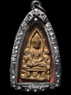 Phra Liang Kru Wat Don Kaew'Bua Liam' Lotus Frame Style Thai Buddha Amulet Phra Liang Kru Wat Don Kaew'Bua Liam' Lotus Frame Style Thai Buddha Amulet