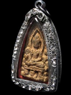 Phra Liang Kru Wat Don Kaew'Bua Liam' Lotus Frame Style Thai Buddha Amulet Phra Liang Kru Wat Don Kaew'Bua Liam' Lotus Frame Style Thai Buddha Amulet