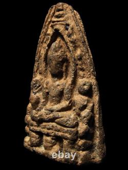 Phra Liang Kru Wat Don Kaew'Bua Liam' Lotus Frame Style Thai Buddha Amulet