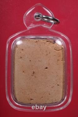 Phra Loungpor Pan (Nuer Din) Wat Bang Nom Kho, BE 2527, Thai buddha amulet #17