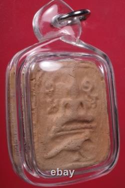 Phra Loungpor Pan (Nuer Din) Wat Bang Nom Kho, BE 2527, Thai buddha amulet #17