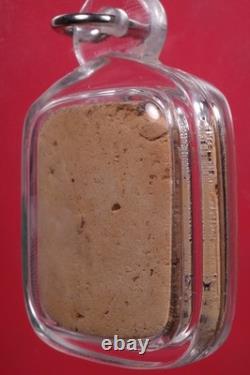 Phra Loungpor Pan (Nuer Din) Wat Bang Nom Kho, BE 2527, Thai buddha amulet #17