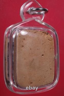 Phra Loungpor Pan (Nuer Din) Wat Bang Nom Kho, BE 2527, Thai buddha amulet #17