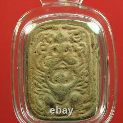 Phra Loungpor Pan (Nuer Din) Wat Bang Nom Kho, BE 2527, Thai buddha amulet #19