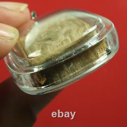 Phra Loungpor Pan (Nuer Din) Wat Bang Nom Kho, BE 2527, Thai buddha amulet #19