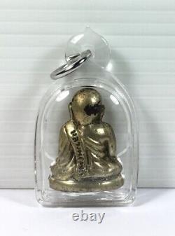 Phra Lp Ngern Wat Bang Klan Buddha Thai Amulet Pendant Certificate Card