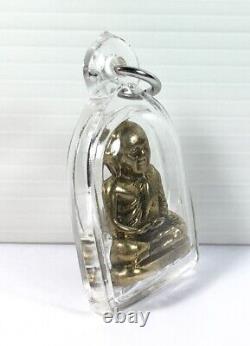 Phra Lp Ngern Wat Bang Klan Buddha Thai Amulet Pendant Certificate Card