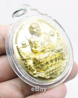 Phra Lp Tuad First Batch Putta Auttayan Maharaj Oval Art Coin Thai Buddha Amulet