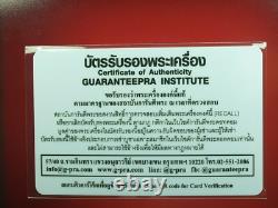 Phra Luang Phor Thuad Wat AngThong Thai Buddha amulet yr BE. 2506 &Card #1