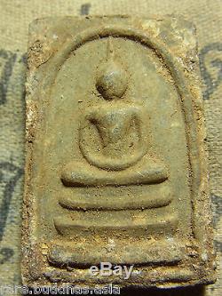 Phra Luang Pu Tim, Yun Ha, Wat Rahanrai, Rayong, yr 2517 Thai Buddha Amulet