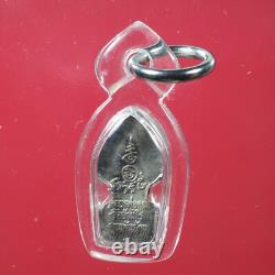 Phra Nak Prok LP Koon wat banrai BE. 2537 (Nur Silver), Thai buddha amulet&Card#4