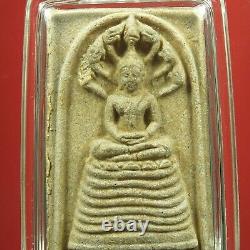 Phra Nakprok LP Koon wat banrai Roon Tha-han-pran2526 Thai buddha amulet& Card#1