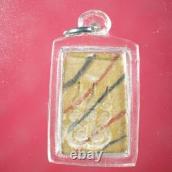 Phra Nang Kwak LP kuay Wat Kositaram BE. 2527. Thai buddha amulet & CARD #5