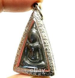 Phra Nang Phaya Makasit Leklai Thai Real Powerful Buddha Blessed Amulet Pendant