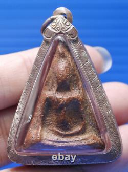 Phra NangPhaya, Talisman, Thai, Old, Buddha, Rare, Pendant, Amulet, blessed, Buddhism, Wat