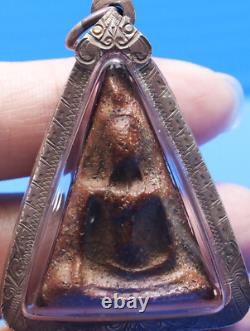 Phra NangPhaya, Talisman, Thai, Old, Buddha, Rare, Pendant, Amulet, blessed, Buddhism, Wat