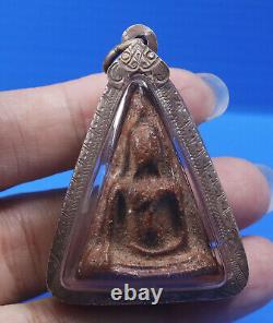 Phra NangPhaya, Talisman, Thai, Old, Buddha, Rare, Pendant, Amulet, blessed, Buddhism, Wat