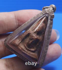 Phra NangPhaya, Talisman, Thai, Old, Buddha, Rare, Pendant, Amulet, blessed, Buddhism, Wat