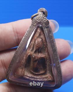 Phra NangPhaya, Talisman, Thai, Old, Buddha, Rare, Pendant, Amulet, blessed, Buddhism, Wat