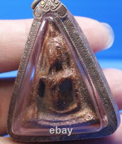 Phra NangPhaya, Talisman, Thai, Old, Buddha, Rare, Pendant, Amulet, blessed, Buddhism, Wat