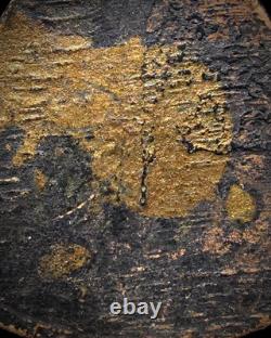 Phra Narai Song Puen Gilded Kru Wat Phra Sri Mahathat Thai Antique Buddha Amulet