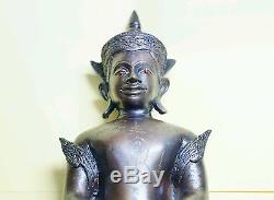 Phra Ngan Chai Hang Ngang Ajarn Thiam Thai Buddha amulet statue