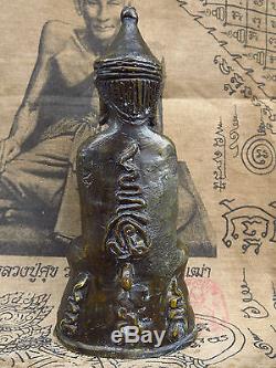 Phra Ngang Bucha Statue, Ayutthaya Old 200 year Thai Buddha Amulet