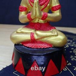Phra Ngang Phaya Mon Statue, Takrud, Blessed Thai Buddha Amulet, Khmer Figurine