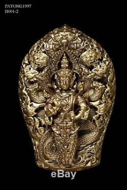 Phra PaThomNaKa Wat WiMutTiTham Thai Buddha Amulet Protect RARE