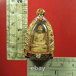 Phra Phong (Phim Lek) Lp Tae Wat Samngam BE. 2522, Thai buddha amulet. CARD
