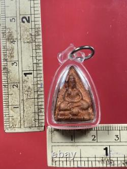 Phra Photijak mae chee boon ruen, Nuer Din BE. 2499 Thai buddha amulet Card#1