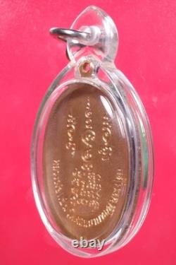 Phra Phrom Luang Por Chaem Wat Donyai Hom, BE2528 Thai buddha amulet Card#1