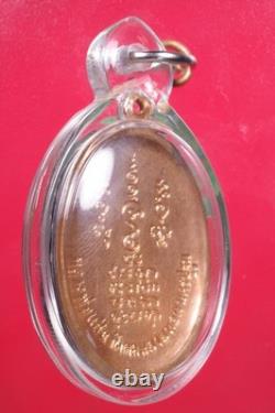 Phra Phrom Luang Por Chaem Wat Donyai Hom, BE2528 Thai buddha amulet Card#1