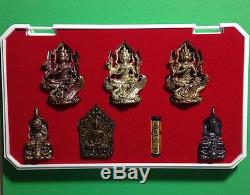 Phra Phrom Tada Maha Setti Special Set Phra Maha Surasak Thai Amulet Buddha
